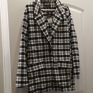 Fall Plaid Jacket.